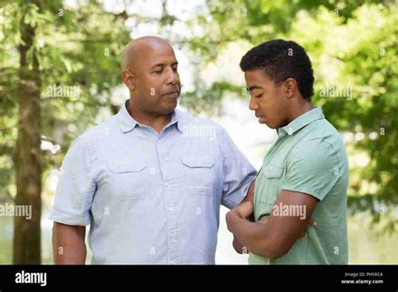 Father And Son Having A Meaningful Conversation Dads And Sons Conversation: Behind My Father S Face