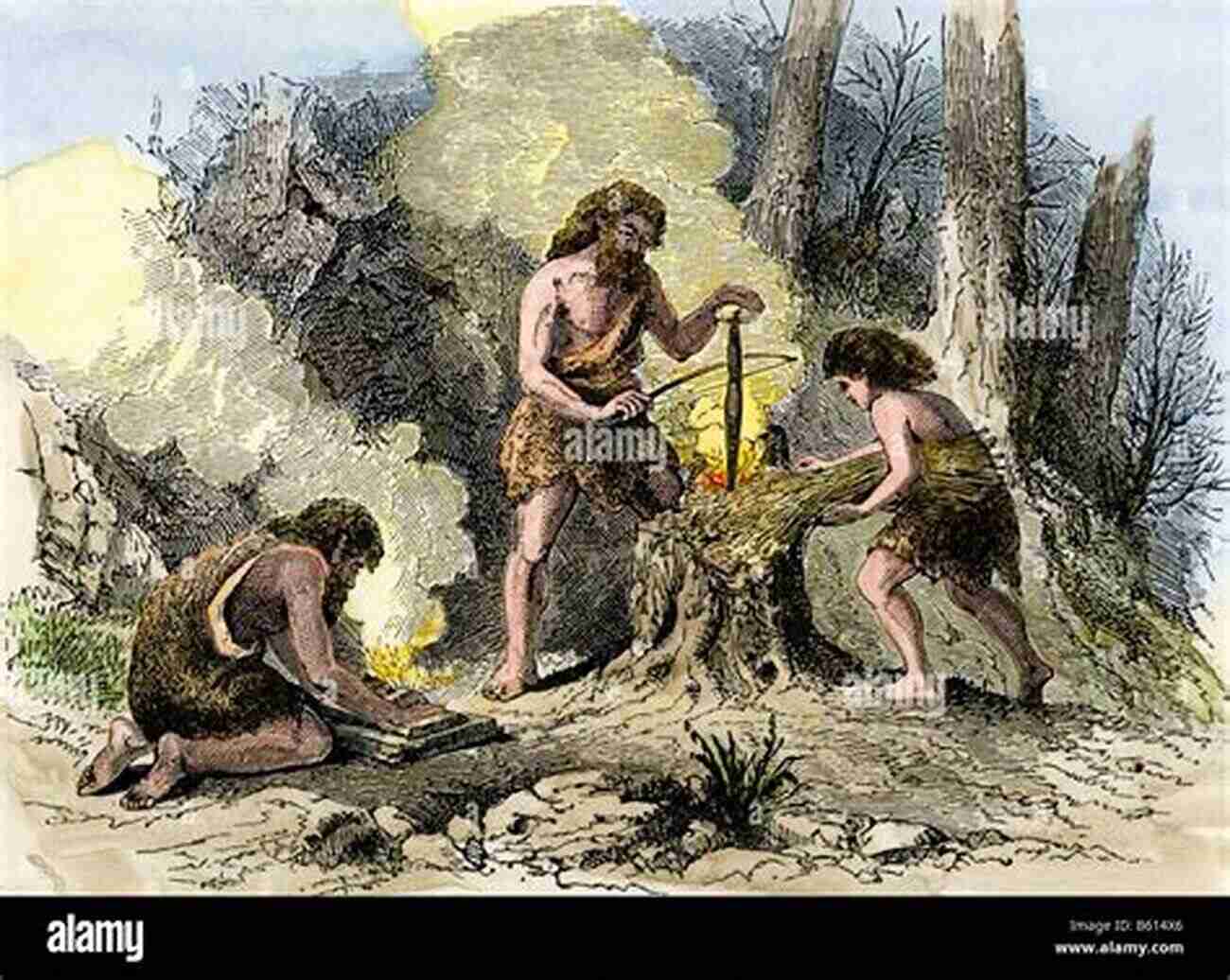 Prehistoric Humans Discovering Fire Me My Family And The Poltergeist: How It All Began