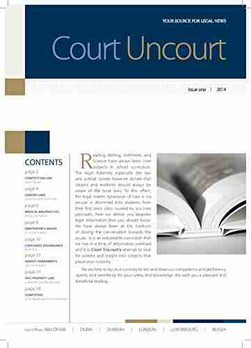 Court Uncourt STA Law Firm: Volume I Issue 1