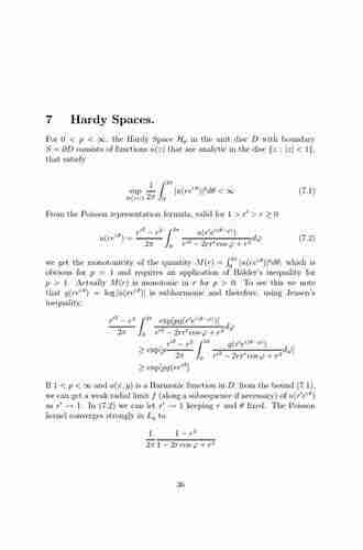 Hardy Spaces (Cambridge Studies In Advanced Mathematics 179)