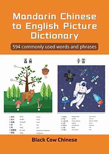 Mandarin Chinese to English Picture Dictionary Mandarin Chinese most common used words 21 0 x 29 7 cm 594 words and phrases 80 pages pictures with words list 16 pages summary