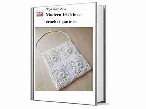 Crochet pattern bag (Modern Irish Crochet Lace Pattern)