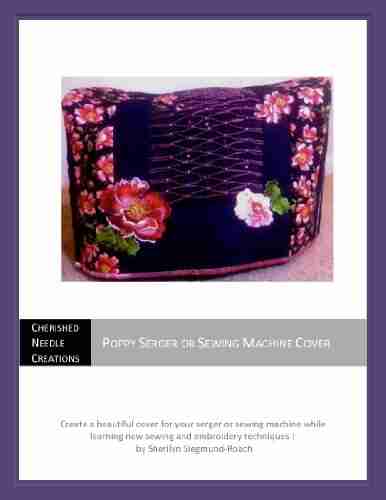 Poppy Serger or Sewing Machine Cover