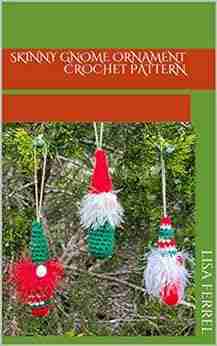 Skinny Gnome Ornament Crochet Pattern