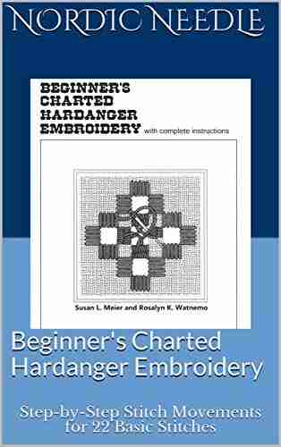 Beginner S Charted Hardanger Embroidery: Step By Step Stitch Movements For 22 Basic Stitches (Hardanger Books)