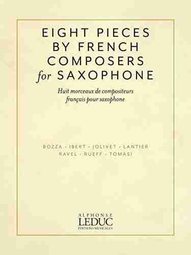 Eight Pieces By French Composers For Saxophone For Alto Saxophone And Piano